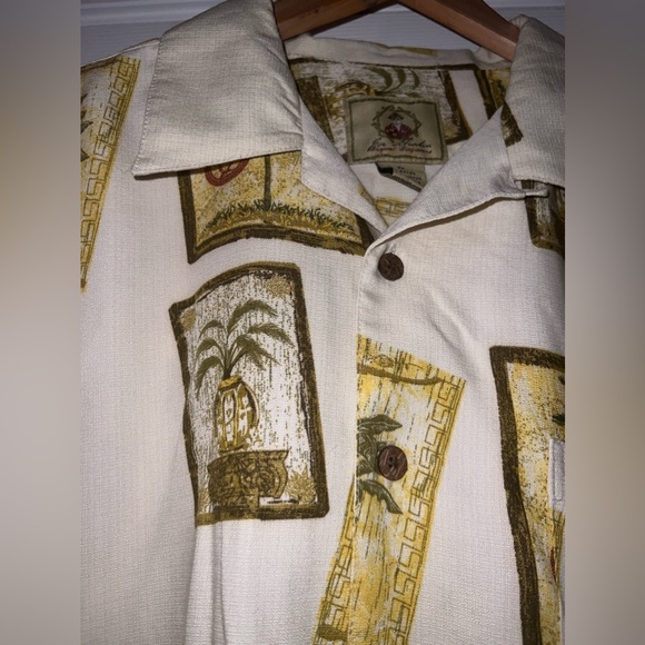 Joe Marlin rayon/polyester short sleeve button up size 3XL - Picture 8 of 8